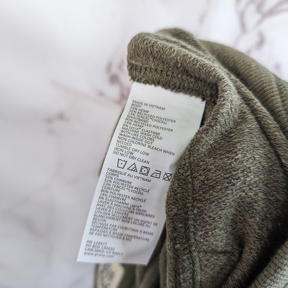 Prana Sweatpant Size XS Small Large Jogger Cozy Up Ankle Pant Sage Camo Green - Picture 8 of 12